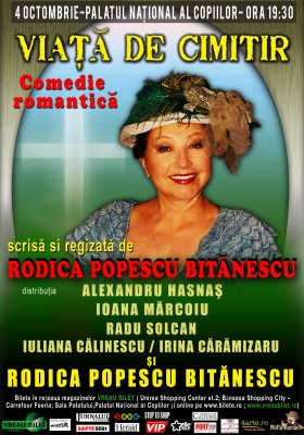 Rodica Popescu Bitanescu pune in scena <i>Viata de cimitir</i>