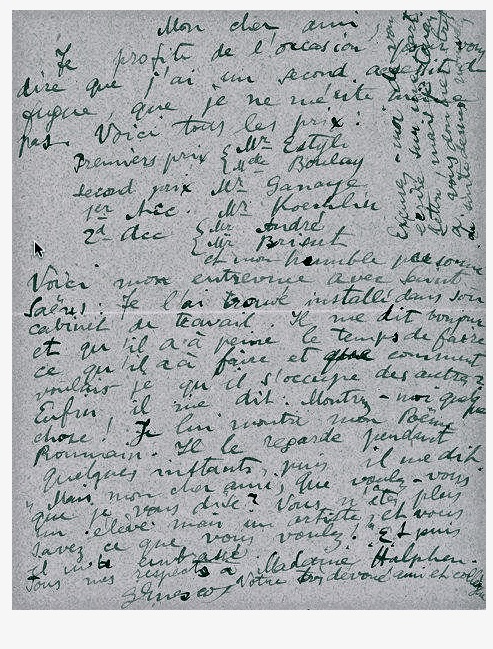 „Ora 3 și 20 dimineața: George Enescu cu multă prietenie lui Fernand Halphen“ – Note pe marginea unui manuscris autograf enescian considerat pierdut