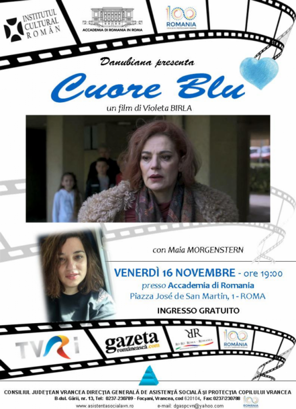 Actrița Maia Morgenstern în dialog cu comunitatea românească de la Roma cu ocazia Centenarului Marii Uniri