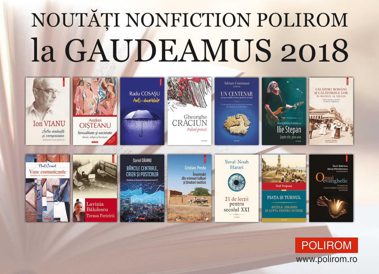Editura Polirom la Gaudeamus 2018