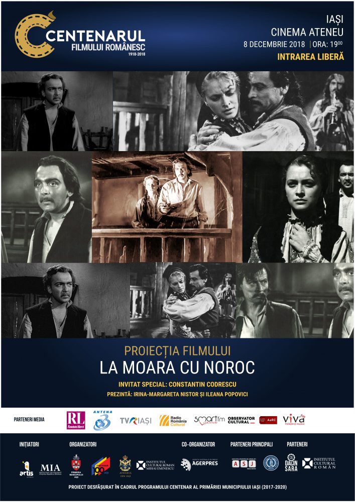 Centenarul Filmului Românesc la Iași: Gală specială la Iași